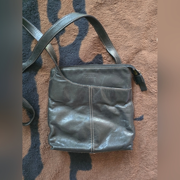 Vintage fossil leather purse - Picture 1 of 8